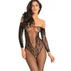 Barely There Crotchless Bodystocking