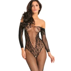 Barely There Crotchless Bodystocking