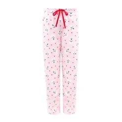 Microfleece Button-Up Pajama Gift Set with Notch Collar