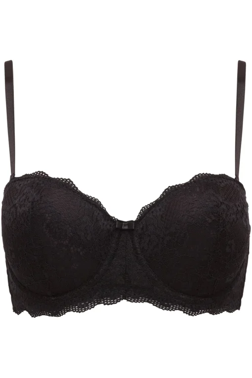 2 Pack Convertible Strapless Lace Light Push Up Bra