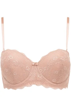 2 Pack Convertible Strapless Lace Light Push Up Bra