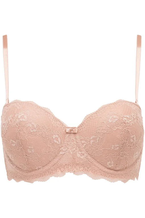 2 Pack Convertible Strapless Lace Light Push Up Bra