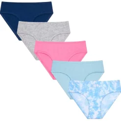 5 Pack Cotton Spandex Bikini Underwear