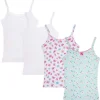 4 Pack Girls Camisoles