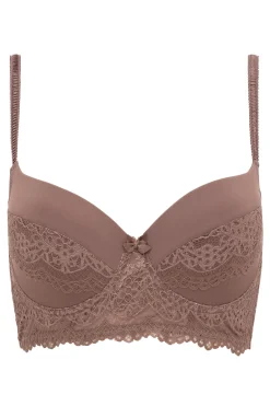 2 Pack Lace Longline Bra