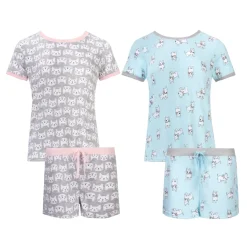 2 Pack Loungewear Hacci Shorts Set