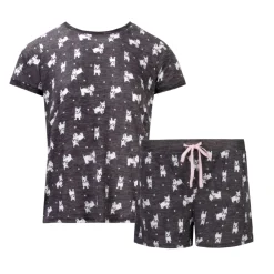 2 Pack Loungewear Hacci Shorts Set