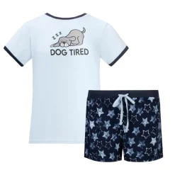 2 Pack Loungewear Hacci Shorts Set