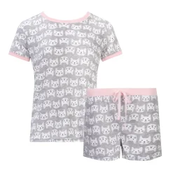 2 Pack Loungewear Hacci Shorts Set