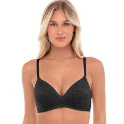 4 Pack Soft Foam Wireless T-Shirt Bra