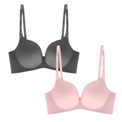 2 Pack Wireless Push Up Bra