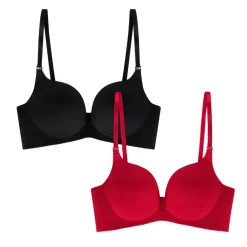 2 Pack Wireless Push Up Bra