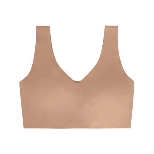 Wireless Sports Bras with Removable Pads and Extra Back Support - 2 Pack