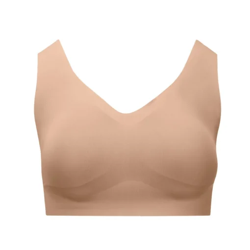 Wireless Sports Bras with Removable Pads and Extra Back Support - 2 Pack